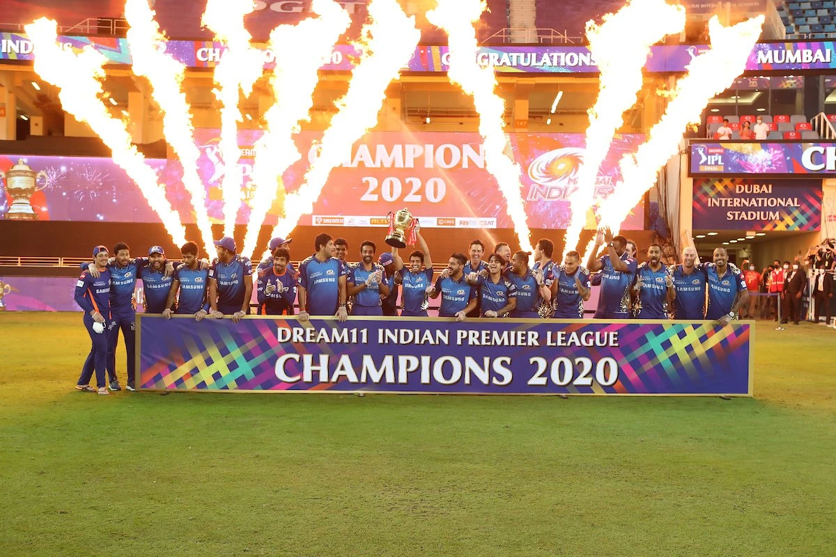 Mumbai Indians raced to an emphatic five-wicket victory over Delhi Capitals and a fifth Indian Premier League title. (IPL Twitter Photo)