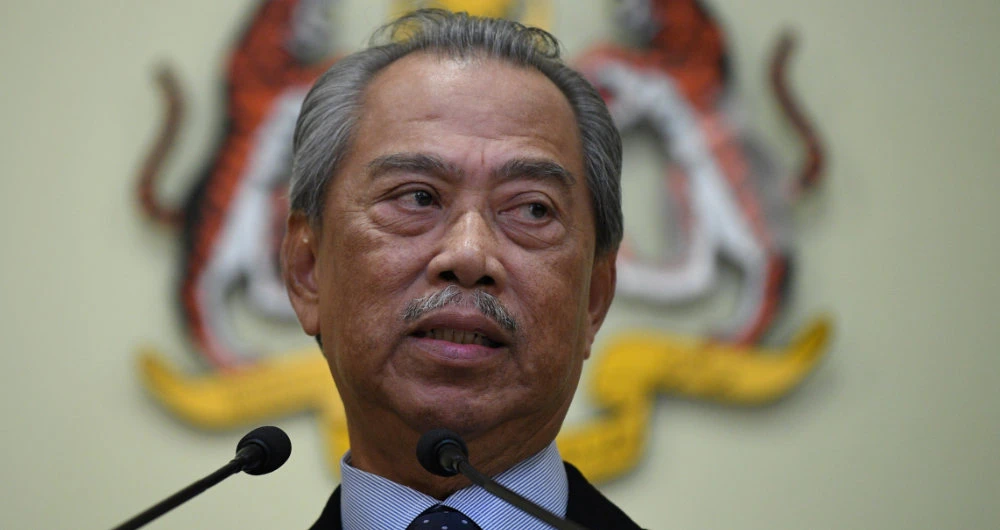 Malaysian Prime Minister Muhyiddin Yassin. (AFP/File)