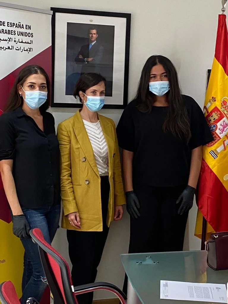 Heba and Rewa Iskandarani, who were both born in Dubai to a Palestinian refugee father and a Lebanese mother, told Arab News they were overjoyed at being given Spanish citizenship. (Supplied)