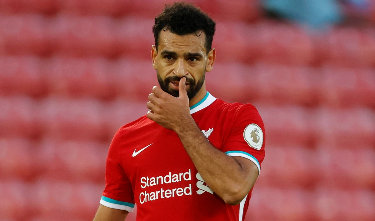 Liverpool's Mohamed Salah. (Reuters)