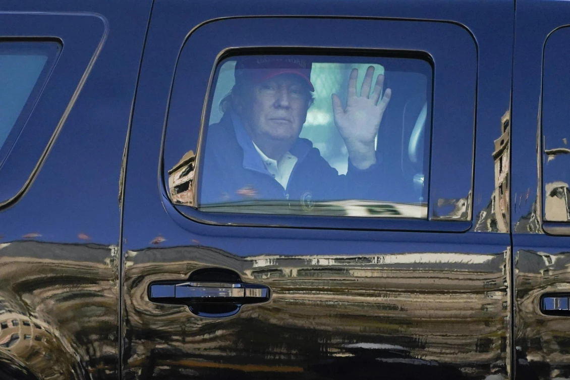 Trump acknowledges Biden ‘won’ the US election, but says it was ’rigged’