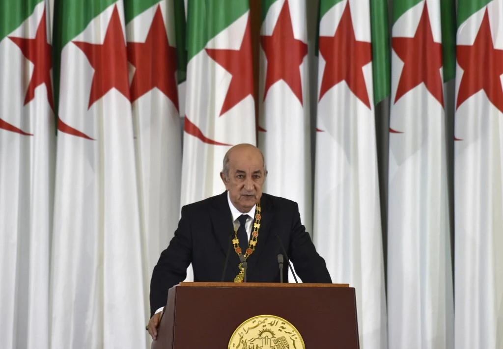 Algerian President Abdelmadjid Tebboune has finished treatment for COVID-19 but will undergo follow-up checks. (File/AFP)