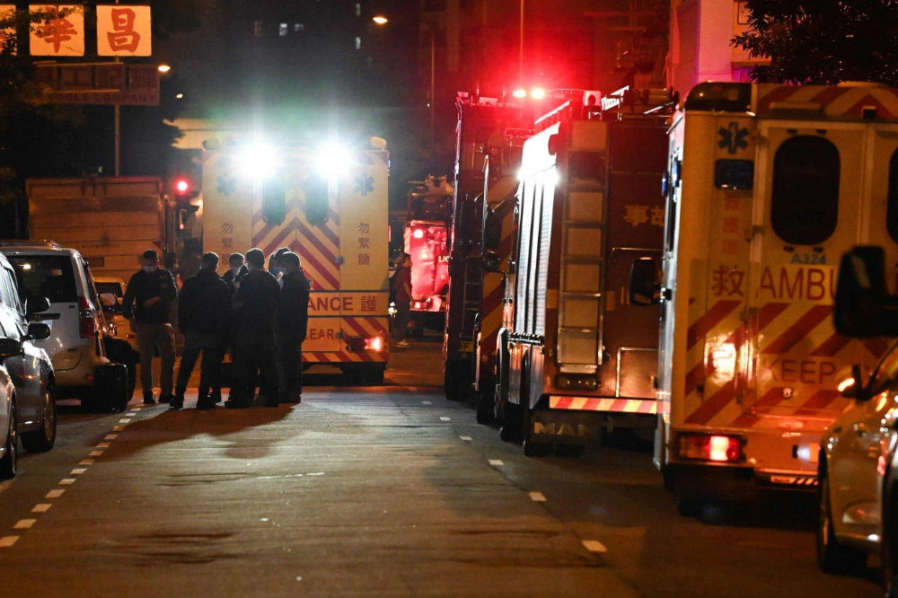 Fire in Hong Kong residential neighborhood turns deadly
