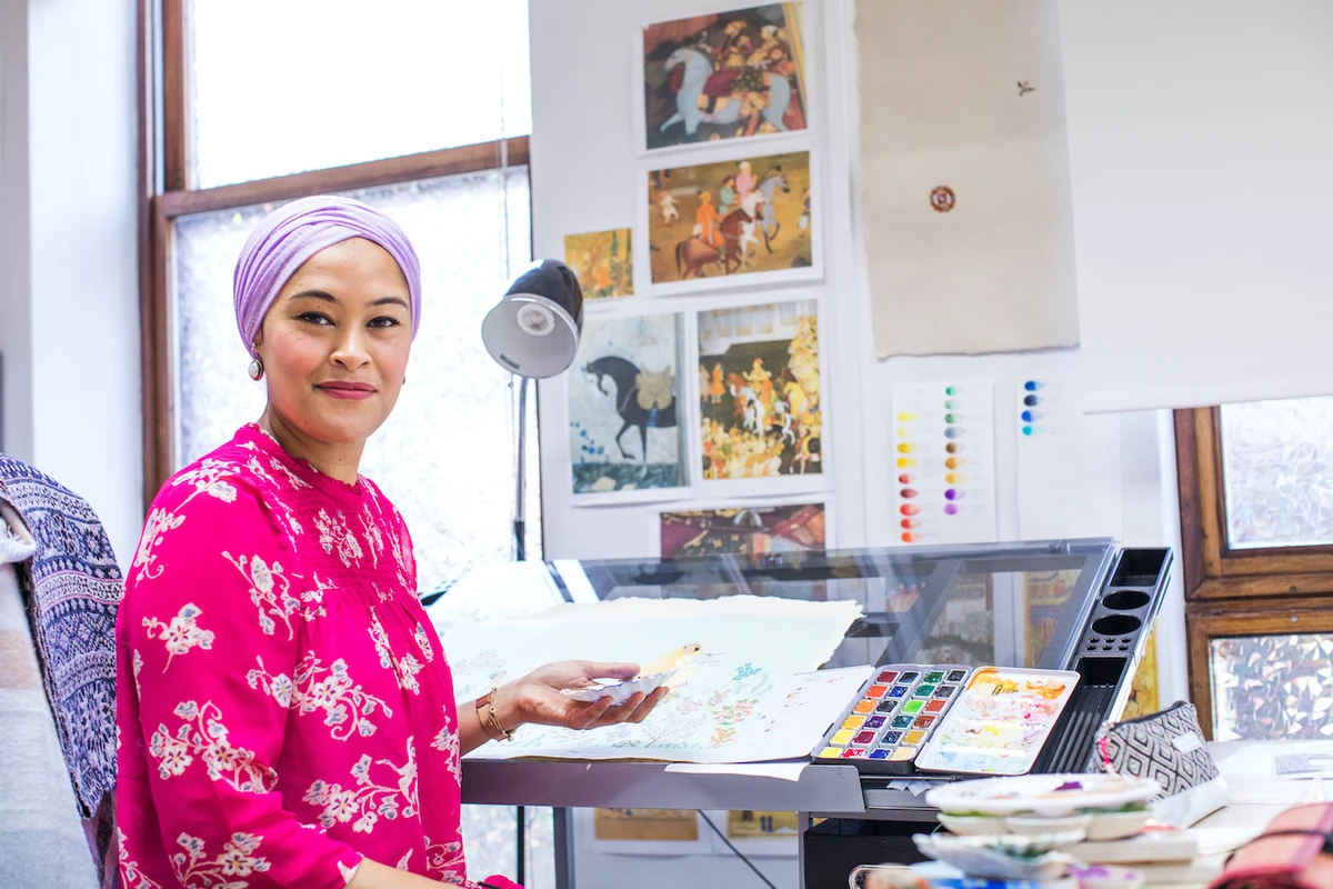 British illustrator Ayesha Gamiet discusses the art of Islamic illumination