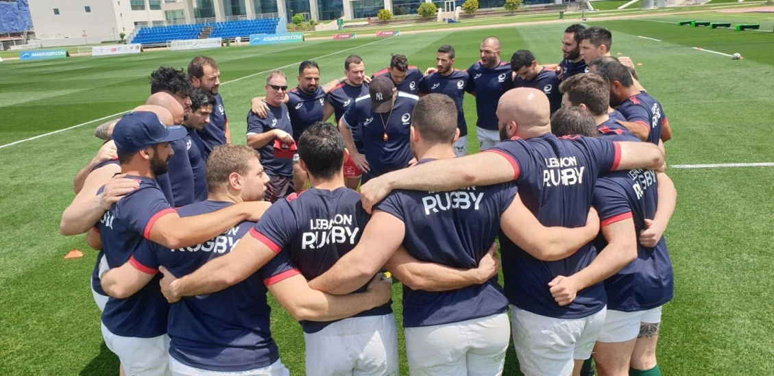 As a rugby federation, the Lebanese group launched the Lebanon Rugby Disaster Fund with help from one of their board members based in the UK. (Supplied)