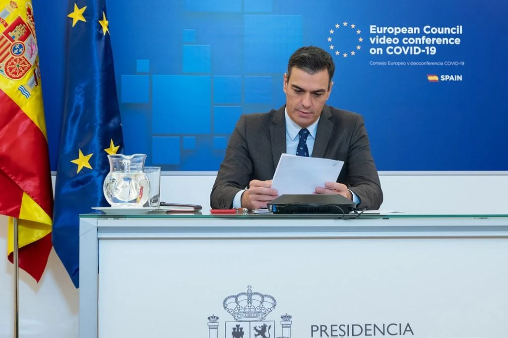 Prime Minister Pedro Sanchez said the government will unveil a coronavirus vaccination plan. (File/AFP)