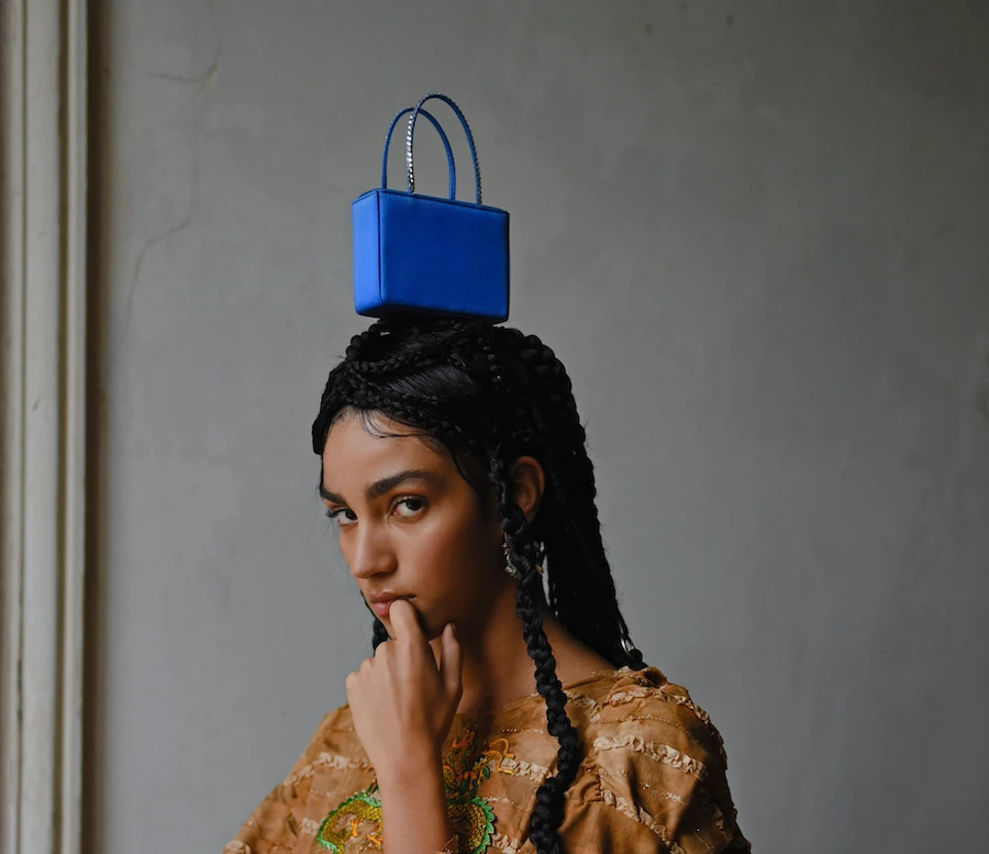 Amina Muaddi Fall 2020 collection photographed by Mous Lamrabat. Supplied