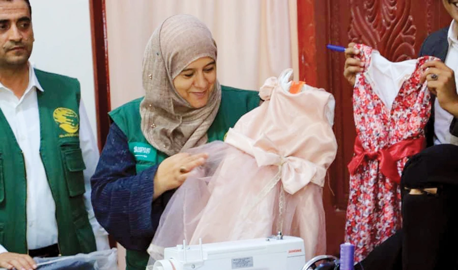 Saudi aid center launches vocational training programs in Yemen to improve livelihoods of families