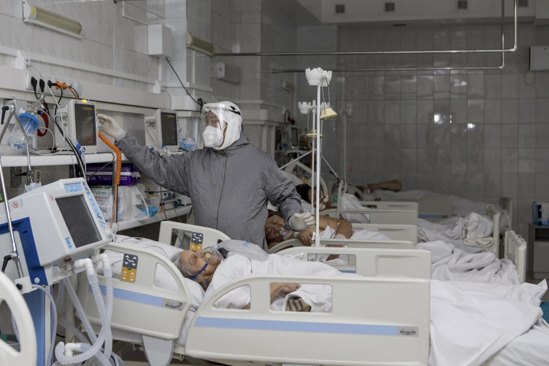 Russia has recorded over 2 million coronavirus cases and over 35,000 deaths. (AP)