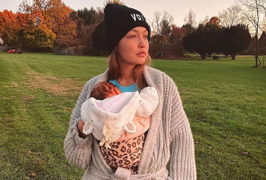 Gigi Hadid welcomed her baby girl with Zayn Malik in September. File/Instagram