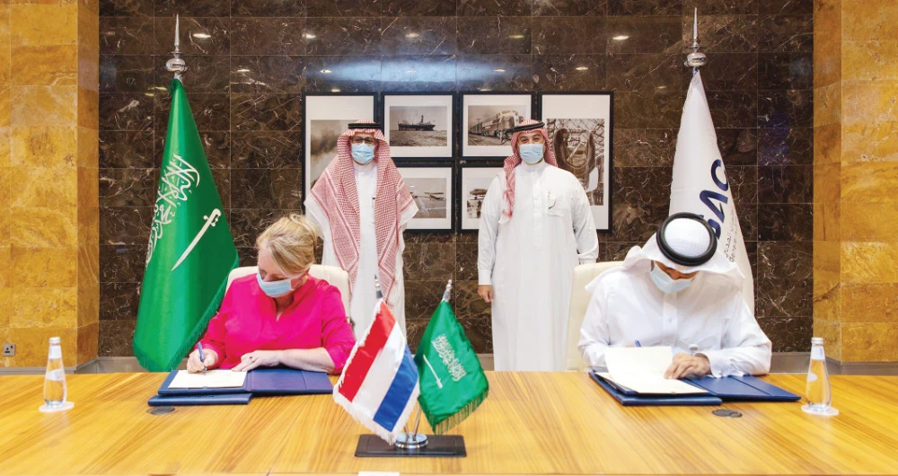 The memorandum of understanding will help boost bilateral cooperation on air transport between the Netherlands and Saudi Arabia. (SPA)