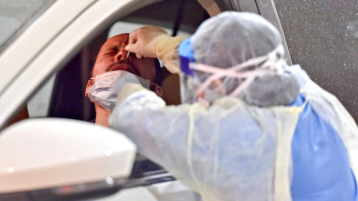 The Saudi Health Ministry has urged people to continue following precautions to keep the virus at bay. (AFP)