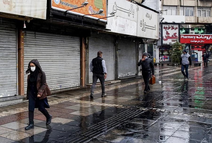 Iran’s rial currency has lost about 50% of its value against the US dollar in 2020. (File/AFP)