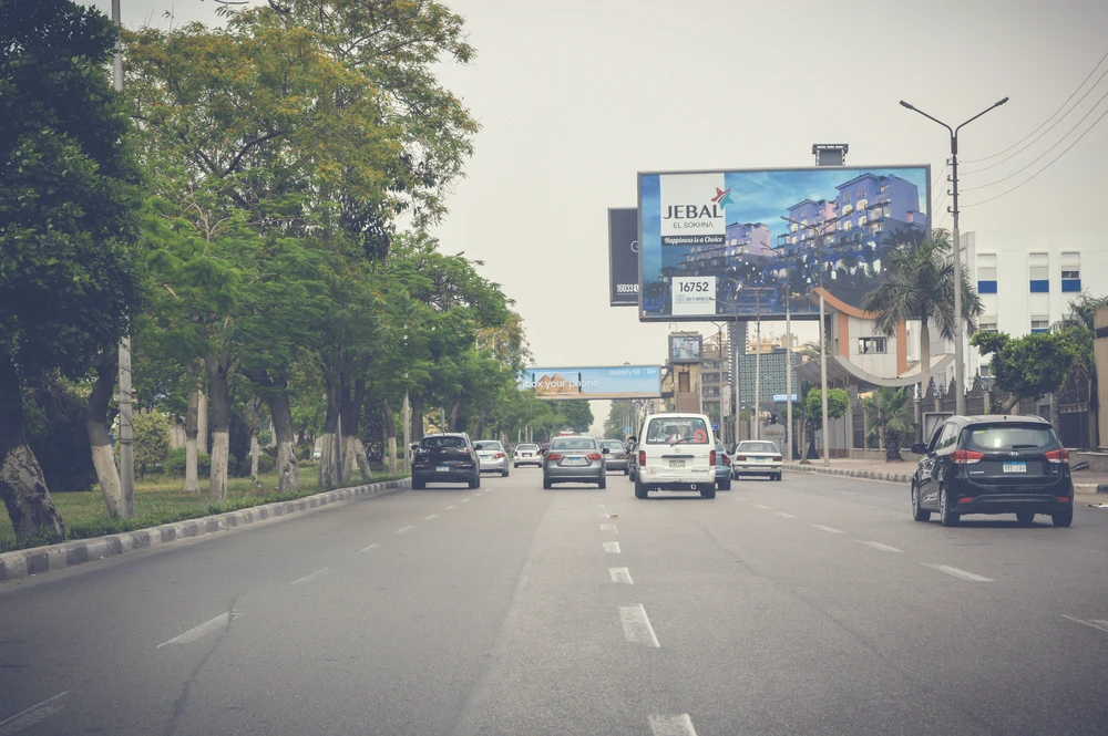 Egypt has started work on launching smart roads within six months as part of its plans to modernize infrastructure. (Shutterstock/File Photo)