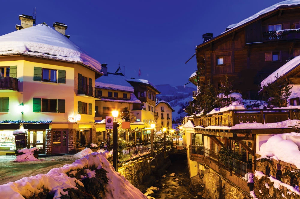 French President Emmanuel Macron’s exclusion of ski resorts ‘felt like the door had been slammed in our faces,’ said the mayor of Megeve. (Shutterstock)