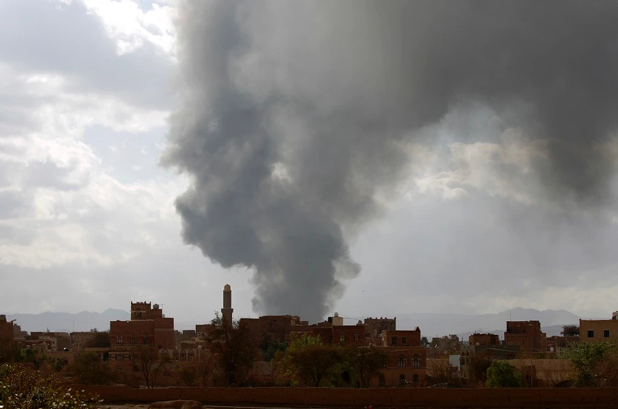 The news comes days after a Houthi missile attack on Saudi oil facilities in Jeddah. (File/AFP)