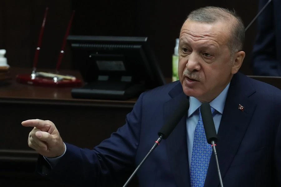 Erdogan softened some of his most strident rhetoric and made a rare overture to Western partners after the scale of Turkey’s financial problems forced him to shake up his economic team earlier this month. (File/AFP)