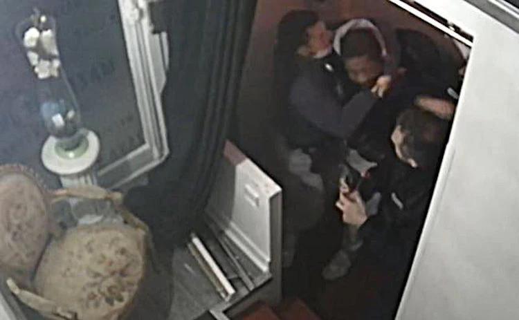 French officers detained after fury over beating video