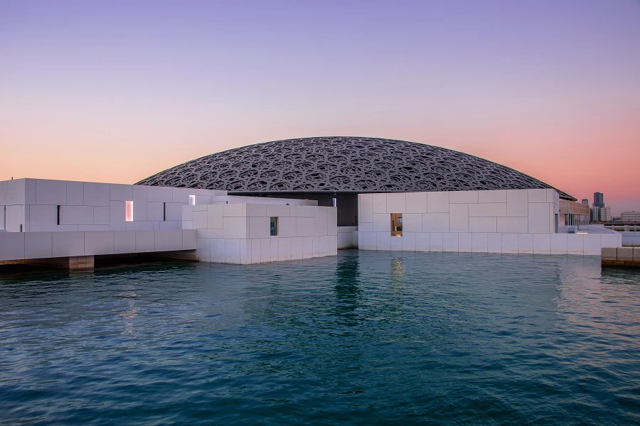 One winning bid will be entertained to a virtual journey through the Louvre in Paris, Lens and Abu Dhabi (pictured here). (Shutterstock)