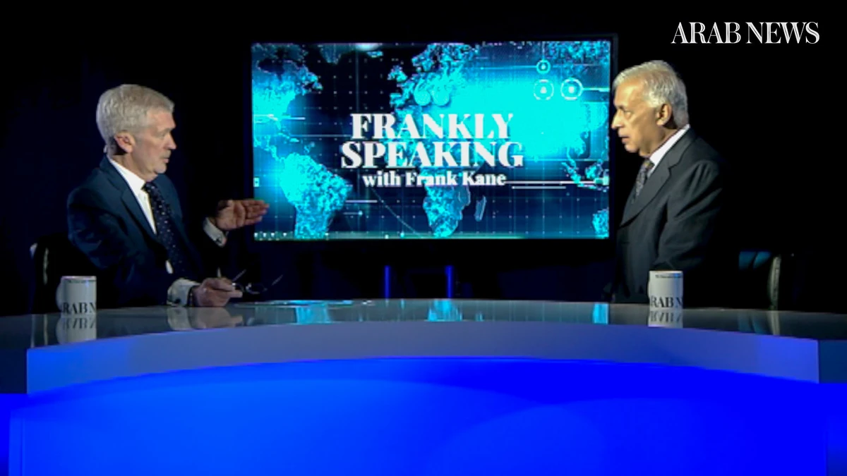 Frankly Speaking: Arab News premieres first talkshow with former PM of Pakistan