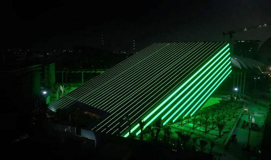 Saudi Arabia’s pavilion at Dubai Expo 2020. (SPA)