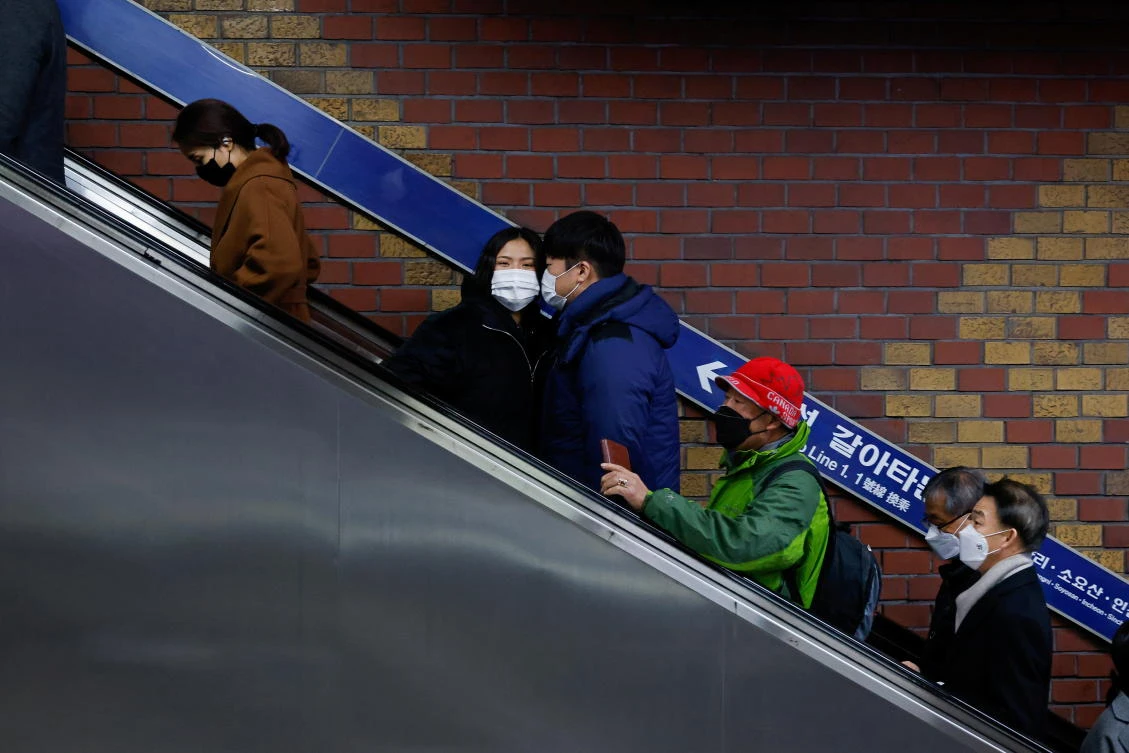 South Korea is battling one of its largest waves of coronavirus infections yet, fueled by small outbreaks in the densely populated capital city of Seoul, above, and surrounding areas. (Reuters)