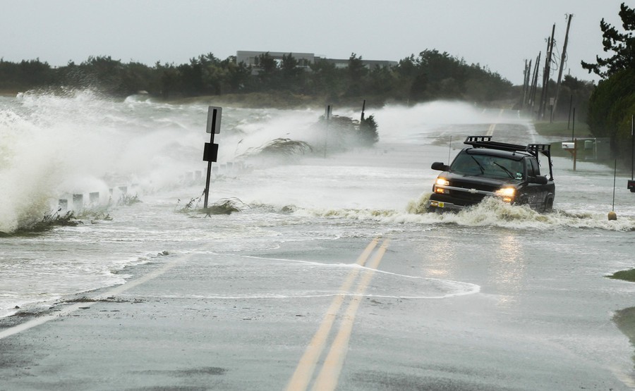 Decaying infrastructure at risk from effects of climate change