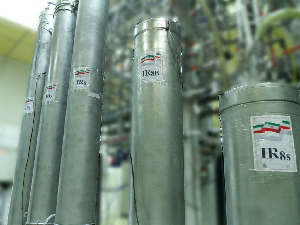 The atomic enrichment facilities Natanz nuclear research center, some 300 kilometres south of Tehran, can be seen. (File/AFP)