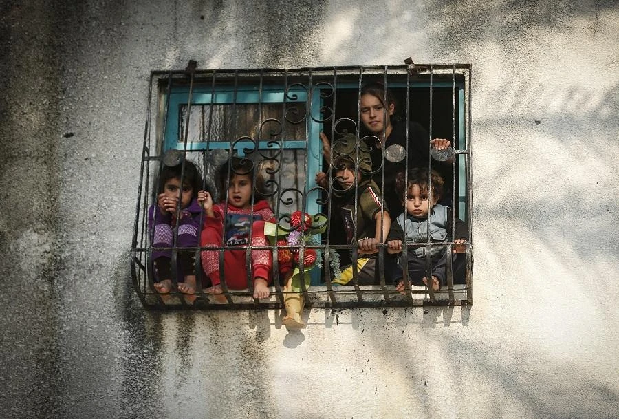 Israel limits the entry into Gaza of goods that could be used for military purposes and controls the flow of fuel needed to power the enclave’s sole electricity plant. (File/AFP)