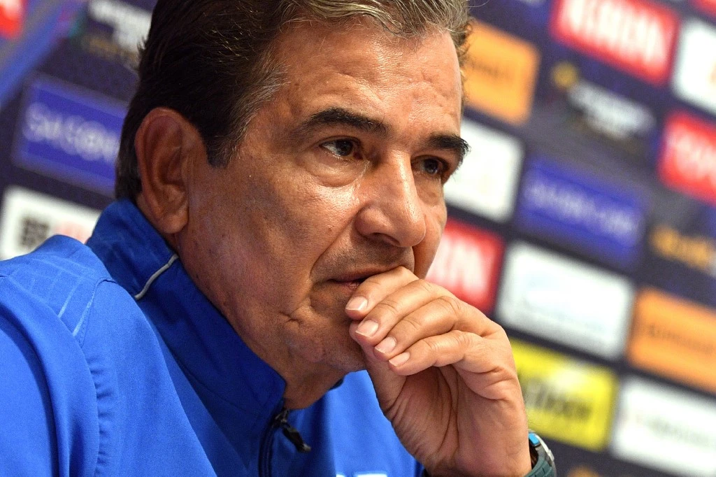 Jorge Luis Pinto left his job as UAE manager earlier this week in a mutually agreed move, just five months after taking the post. (AFP file photo)