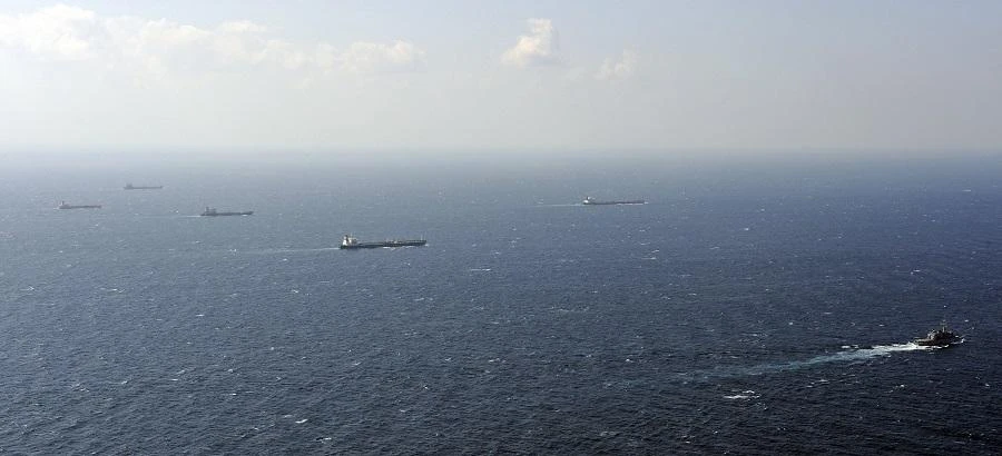 The Gulf of Aden is a crucial route for global trade, and has seen a number of Somali pirate attacks that have mostly stopped in recent years. (File/AFP)