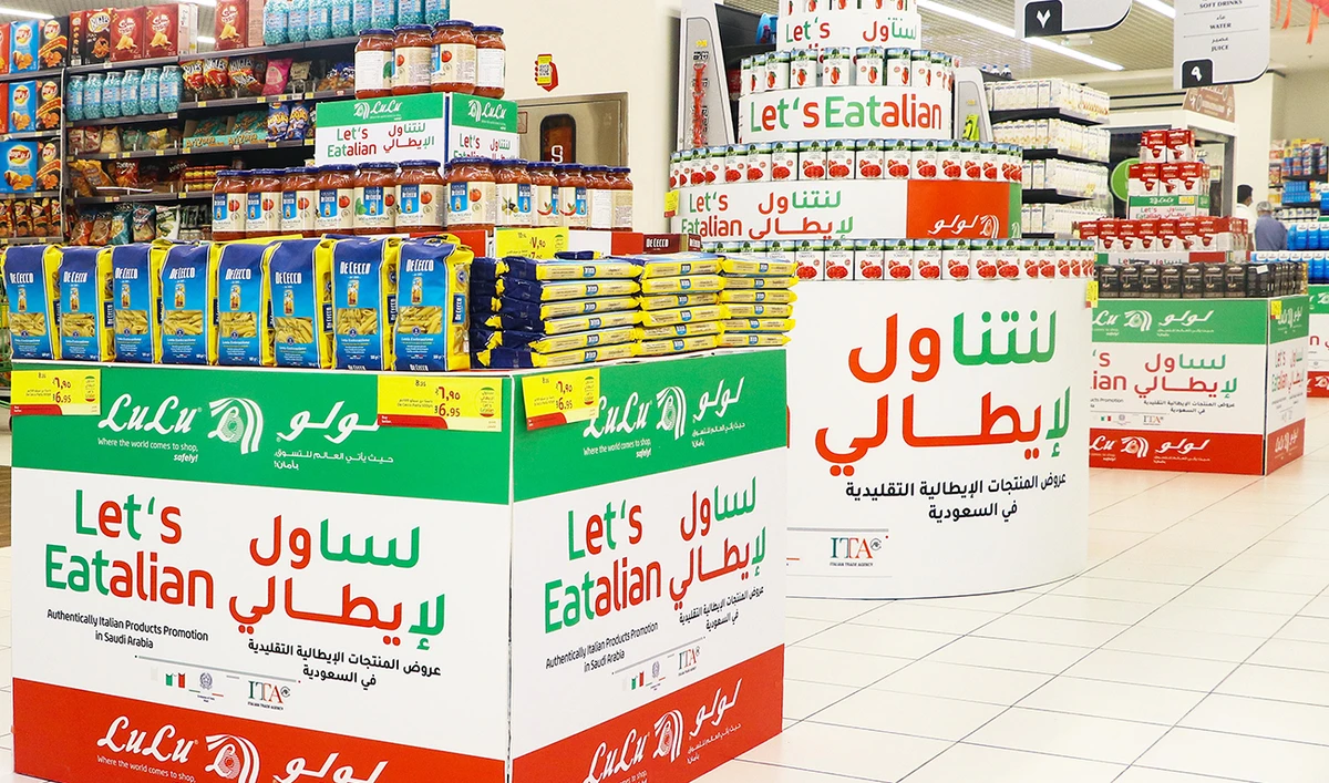 LuLu has flown in a range of authentic Italian products, including cheeses and sauces.