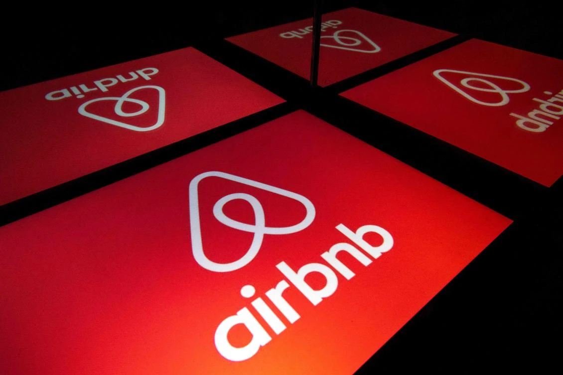 The San Francisco-based home rental platform Airbnb prepares to sell shares in its initial public offering this week. (AFP)