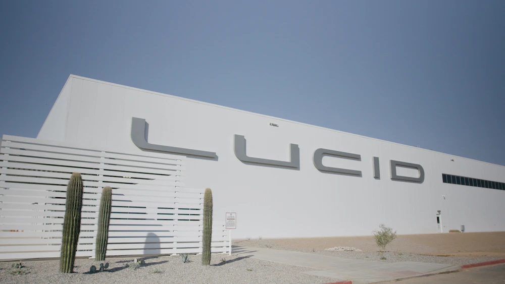 PIF-backed Lucid Motors constructs first phase of EV factory