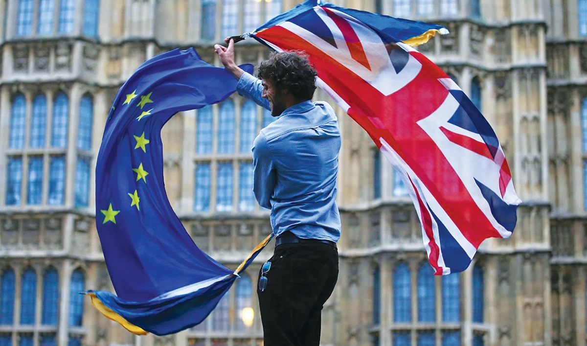 The British government says Brexit will allow it to strike better trade agreements with non-EU countries than the bloc had been able to strike on Britain’s behalf. (AFP/File)