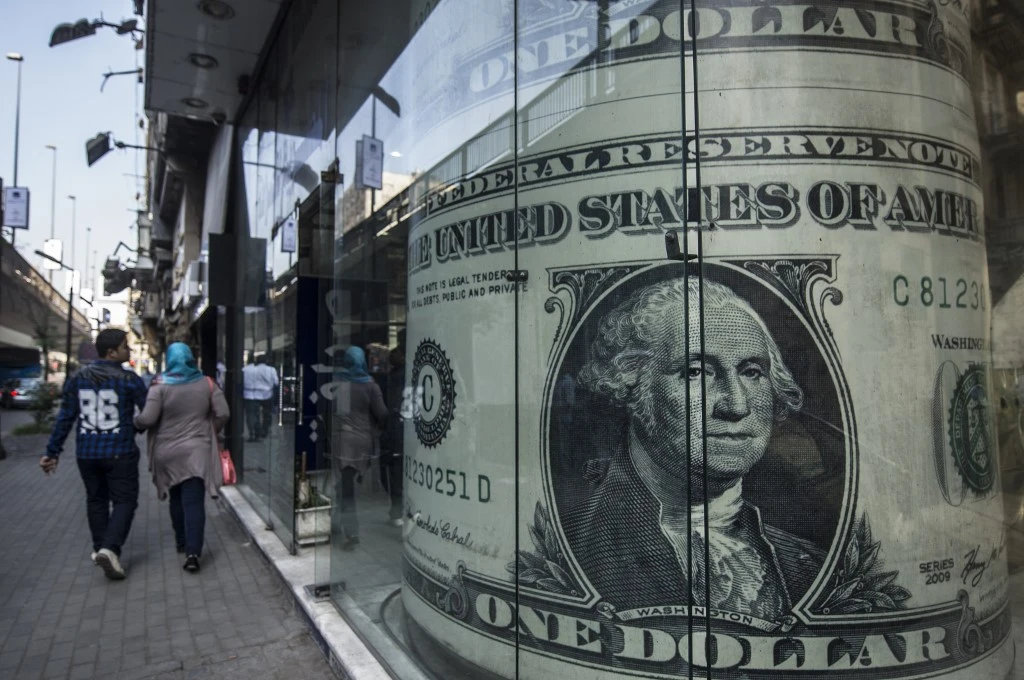 Remittances made up about 8.83 percent of Egypt’s gross domestic product in 2019. (AFP file photo)