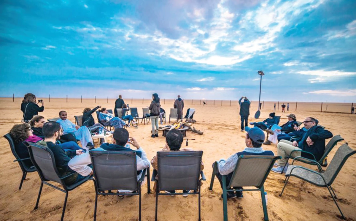 The winter-themed events will witness performances by prominent Saudi artists. Activities will take the form of open-air concerts and sporting events and authentic desert camping experiences. (Delta Adventures)