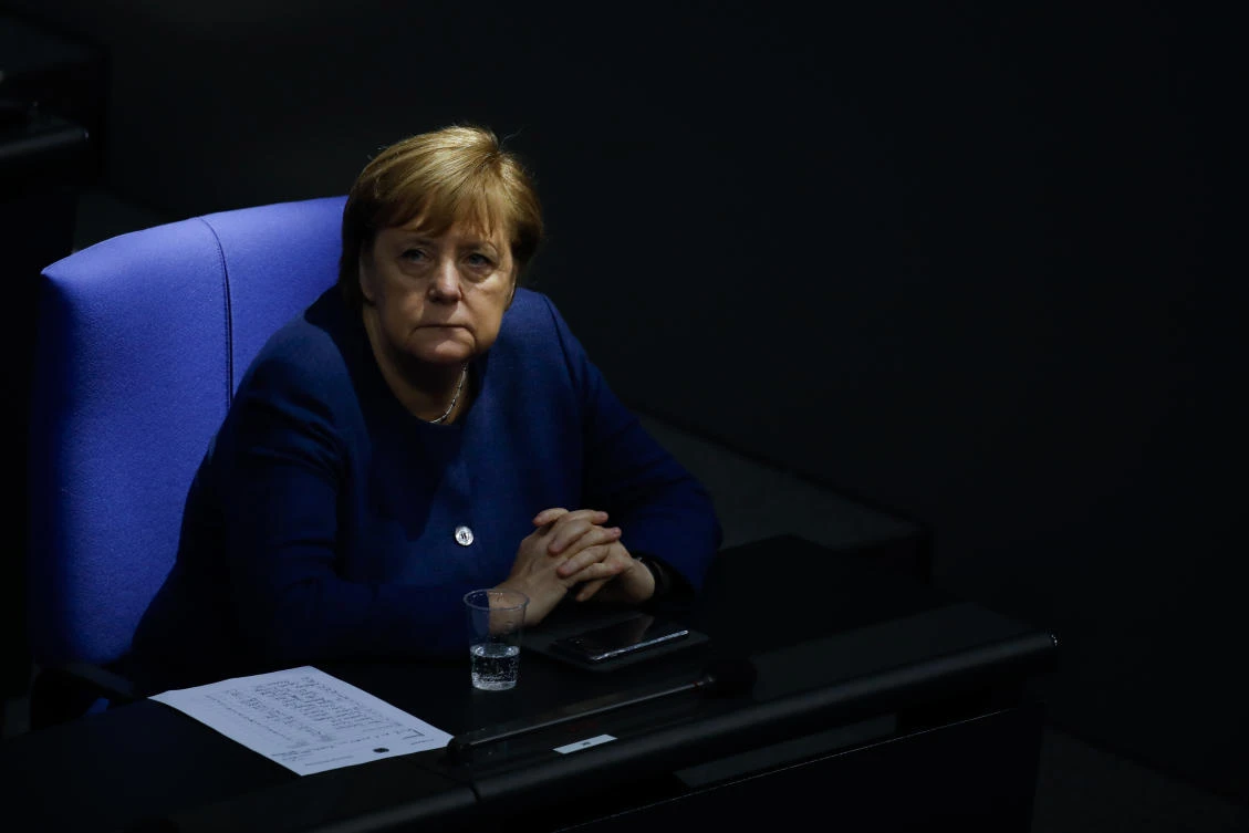 German Chancellor Angela Merkel displayed cautious optimism about a post-Brexit trade agreement. (AP)