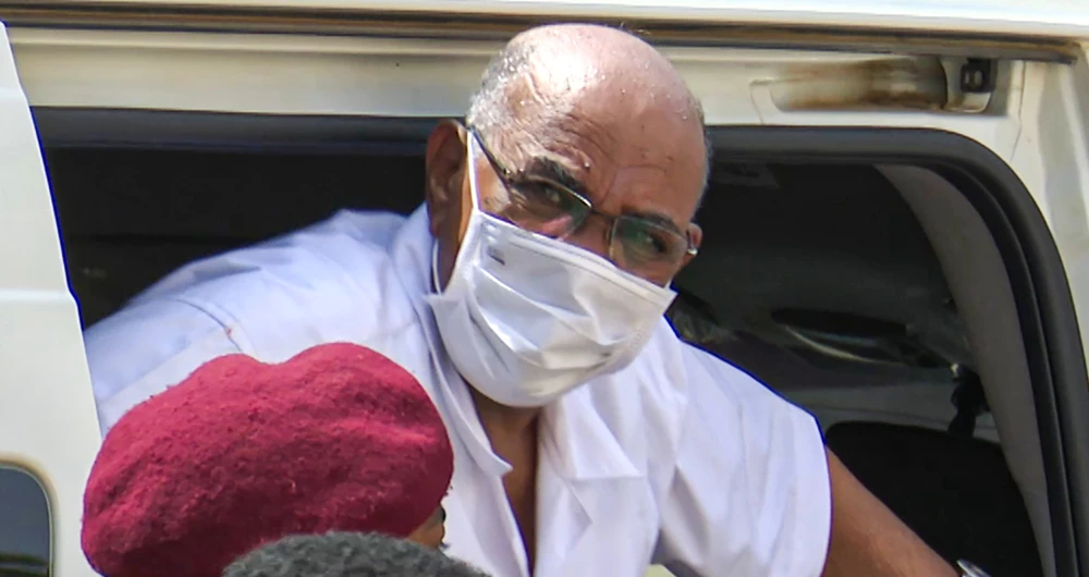 Former Sudanese President Omar Bashir. (AFP)
