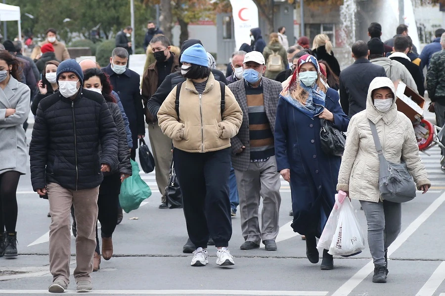 Turkey has recorded a total of 1.75 million COVID-19 cases since the outbreak began. (File/AFP)