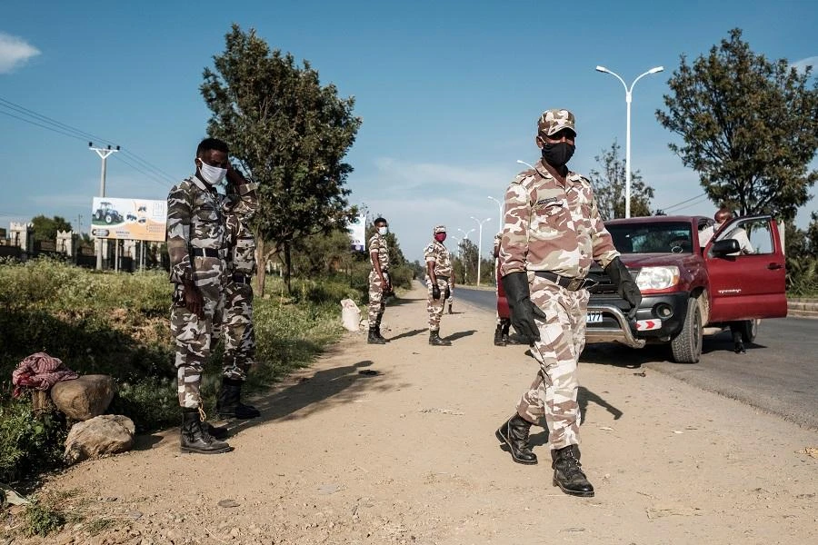 It is the first international aid to arrive in Mekele since fighting erupted in Tigray. (File/AFP)