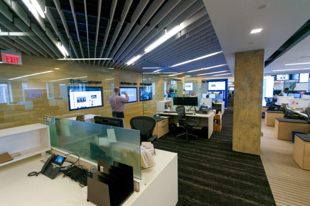 A view of the news room at the Washington Post. (Shutterstock)