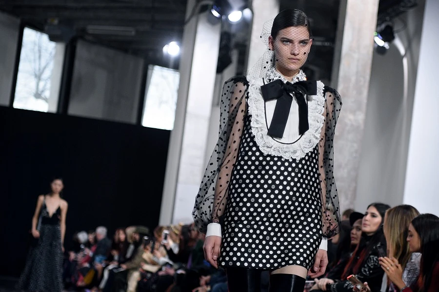 Elie Saab’s ready-to-wear Fall/Winter 2020 collection is available on Amazon’s Luxury Stores app. (File/Getty Images)
