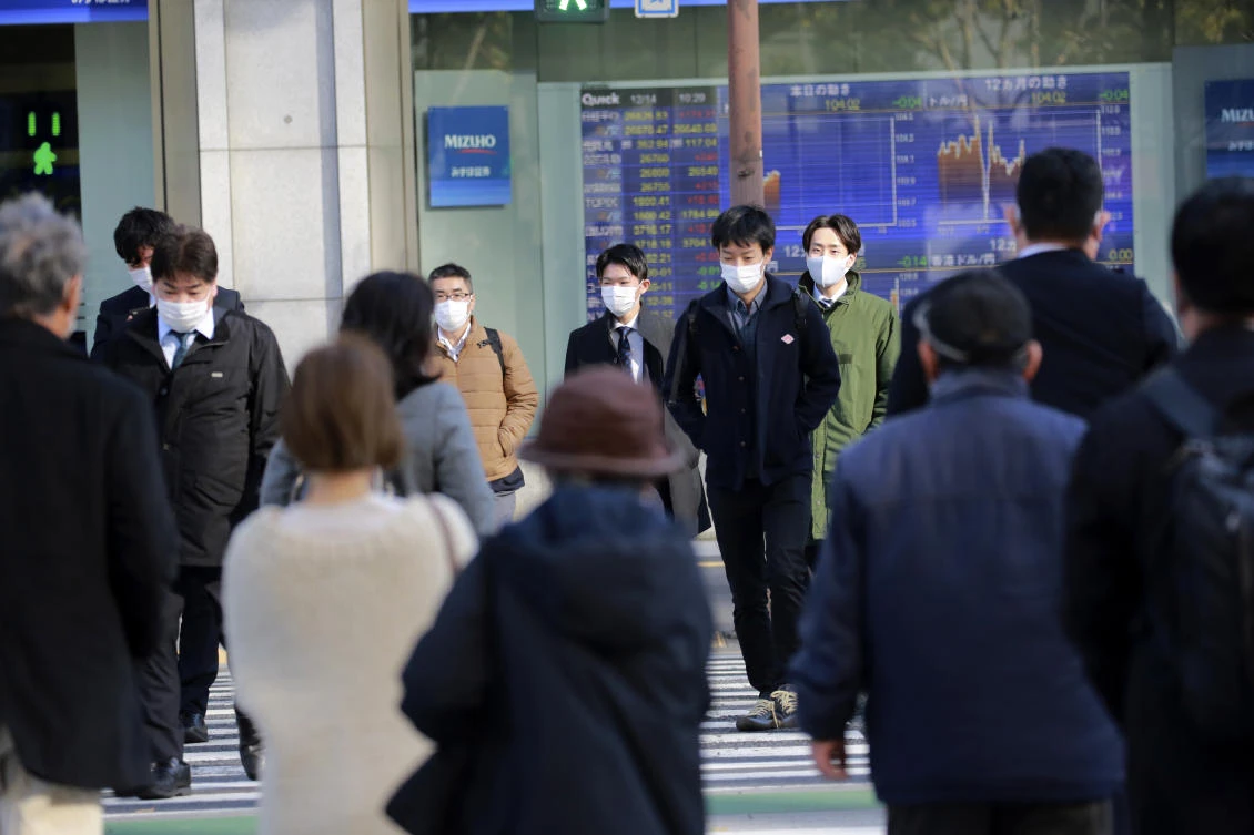 Japanese Prime Minister Yoshihide Suga is expected to halt the travel campaign to the capital Tokyo, above. (AP)