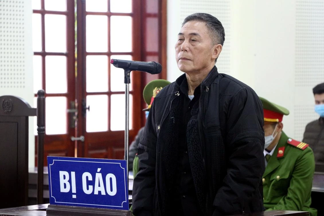 Writer and poet Tran Duc Thach was jailed for three years in 2009 for creating ‘propaganda against the state’ but was granted amnesty in 2011 to mark the country’s National Day. (Vietnam News Agency via AFP)