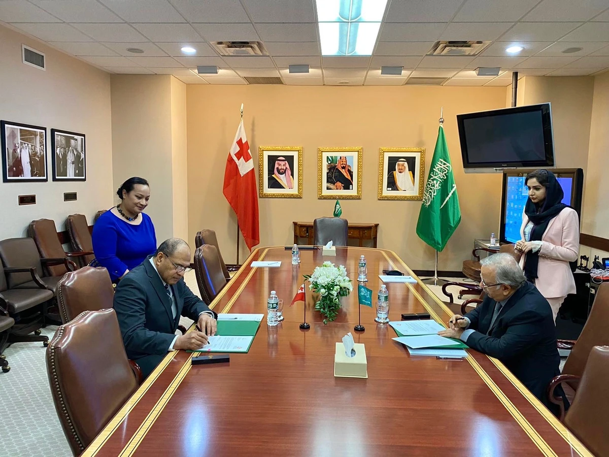 Saudi Arabia, Tonga establish diplomatic relations