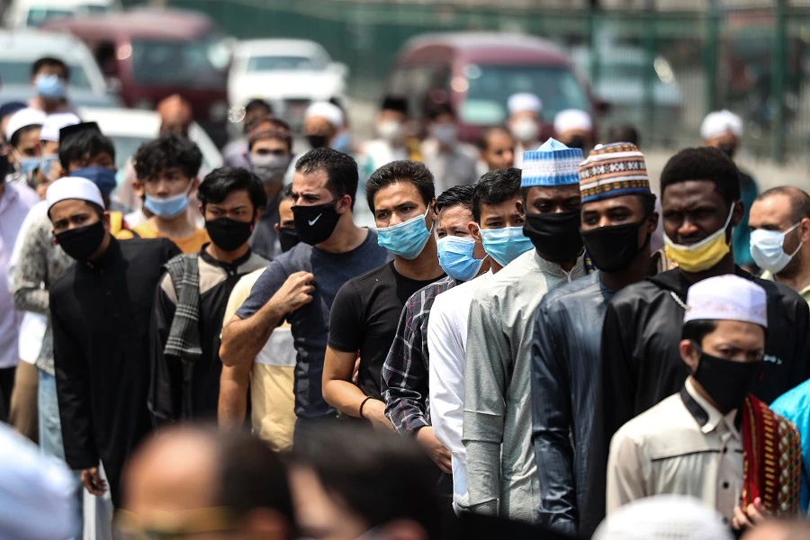 Each individual will have to take two doses of the vaccine, with a 21-day period in between shots. (File/AFP)