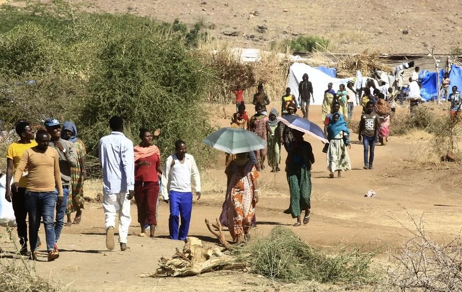 Prime Minister Abiy Ahmed, last year’s Nobel Peace Prize winner, announced military operations on November 4 targeting Tigray’s ruling party, the Tigray People’s Liberation Front (TPLF). (File/AFP)