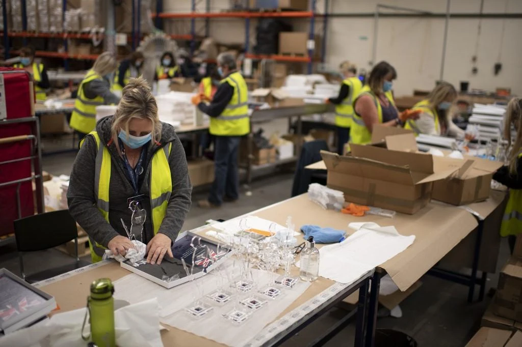 The headline flash manufacturing PMI hit a three-year high of 57.3, up from 55.6 the month before. (AFP file photo)