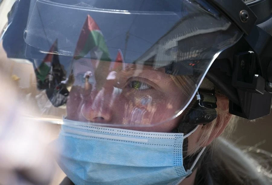 Both Israel and the Palestinian Authority have struggled to contain their outbreaks. (File/AFP)